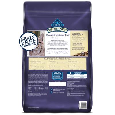 Show full view: Blue Buffalo Wilderness Chicken Recipe Grain-Free Dry Food + Bursts with Paw-Licken Chicken Cat Treats slide 3 of 7
