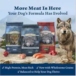 Blue Buffalo Wilderness Chicken Recipe High-Protein Adult Dry Dog Food, 24-lb bag, bundle of 2 slide 2 of 9
