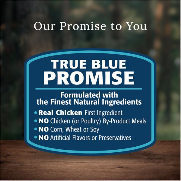 Show full view: Blue Buffalo Wilderness Chicken Recipe High-Protein Adult Dry Dog Food, 24-lb bag, bundle of 2 slide 9 of 12