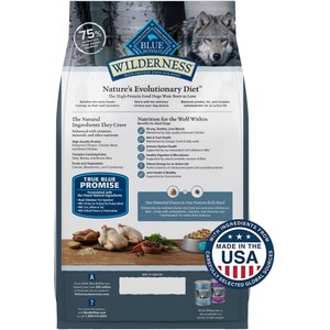 Blue Buffalo Wilderness Chicken Recipe High-Protein Adult Dry Dog Food, 24-lb bag