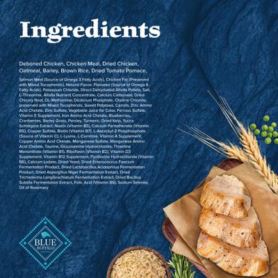 Show full view: Blue Buffalo Wilderness Chicken Recipe High-Protein Adult Dry Dog Food, 24-lb bag slide 6 of 12