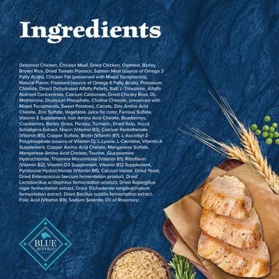 Show full view: Blue Buffalo Wilderness Chicken Recipe High-Protein Adult Dry Dog Food, 4.5-lb bag slide 6 of 12