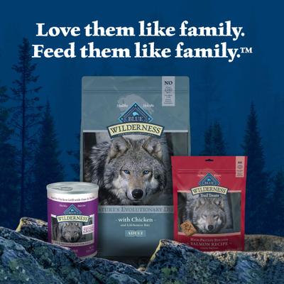 Show full view: Blue Buffalo Wilderness Chicken Recipe High-Protein Adult Dry Dog Food, 4.5-lb bag slide 10 of 12