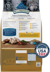 Blue Buffalo Wilderness Chicken Recipe High-Protein Healthy Weight Adult Dry Dog Food, 24-lb bag slide 2 of 9