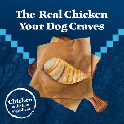 Show full view: Blue Buffalo Wilderness Chicken Recipe High-Protein Large Breed Adult Dry Dog Food, 24-lb bag slide 4 of 12