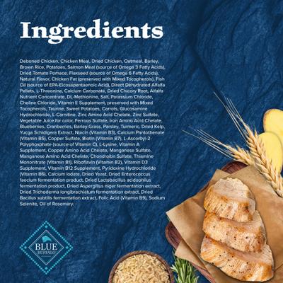 Show full view: Blue Buffalo Wilderness Chicken Recipe High-Protein Large Breed Adult Dry Dog Food, 24-lb bag slide 6 of 12