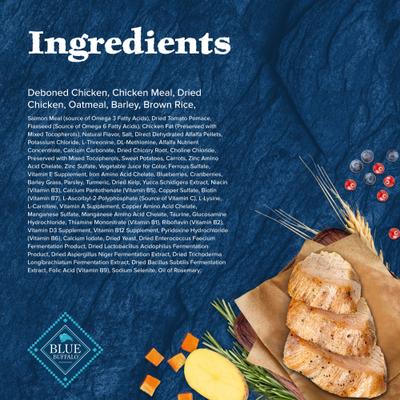 Show full view: Blue Buffalo Wilderness Chicken Recipe High-Protein Small Breed Adult Dry Dog Food, 13-lb bag slide 6 of 12