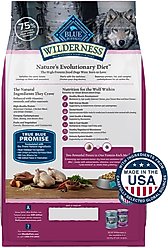 Blue Buffalo Wilderness Chicken Recipe High-Protein Small Breed Adult Dry Dog Food, 4.5-lb bag slide 2 of 9