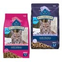 Blue Buffalo Wilderness Chicken Recipe + Salmon Recipe Dry Cat Food