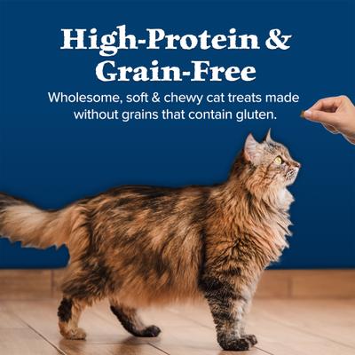 Show full view: Blue Buffalo Wilderness Chicken & Turkey Recipe Grain-Free Soft Cat Treats, 2-oz bag slide 7 of 12