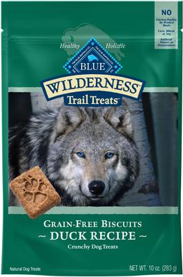 Show full view: Blue Buffalo Wilderness Healthy Weight Chicken Dry Food + Trail Treats Duck Biscuits Dog Treats slide 6 of 9