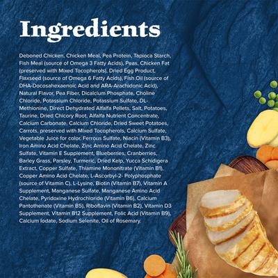 Blue Buffalo Wilderness High Protein Natural Grain-Free Chicken Kitten Dry Cat Food