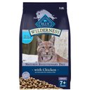 Blue Buffalo Wilderness High Protein Natural Grain-Free Chicken Mature Dry Cat Food, 5-lb bag