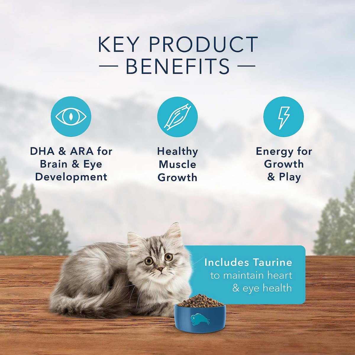 Blue Buffalo Carnivora Woodland Blend Kitten Grain-Free Dry Cat Food