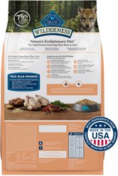 Blue Buffalo Wilderness Large Breed Puppy High Protein Natural Chicken & Wholesome Grains Dry Dog Food, 28-lb bag slide 2 of 9