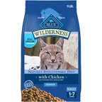 Blue Buffalo Wilderness Natures Evolutionary Diet Chicken High-Protein Grain-Free Adult Indoor Dry Cat Food, 11-lb bag
