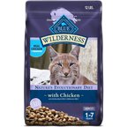 Blue Buffalo Wilderness Natures Evolutionary Diet Chicken High-Protein Grain-Free Adult Dry Cat Food, 12-lb bag
