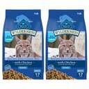 Blue Buffalo Wilderness Natures Evolutionary Diet Chicken High-Protein Grain-Free Adult Dry Cat Food, 22-lb bundle 