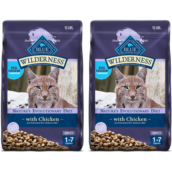 And Weight BLUE BUFFALO Wilderness Chicken High-Protein Grain-Free