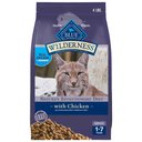 Blue Buffalo Wilderness Natures Evolutionary Diet Chicken High-Protein Grain-Free Adult Dry Cat Food, 4-lb bag