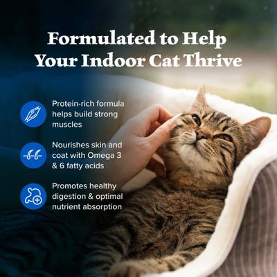 Show full view: Blue Buffalo Wilderness Natures Evolutionary Diet Chicken High-Protein Grain-Free Adult Indoor Dry Cat Food, 4-lb bag slide 5 of 12