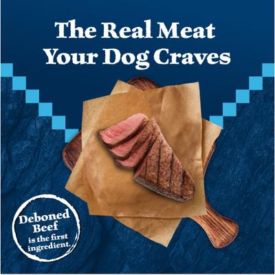 Show full view: Blue Buffalo Wilderness Red Meat & Grains Rocky Mountain Recipe High-Protein Adult Dry Dog Food, 4.5-lb bag slide 4 of 12