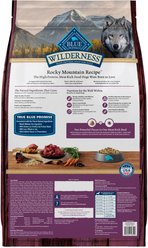 Blue Buffalo Wilderness Rocky Mountain Recipe Adult High-Protein Wholesome Grains & Bison Dry Dog Food, 28-lb bag slide 2 of 9