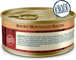 Blue Buffalo Wilderness Rocky Mountain Recipe Adult Red Meat Feast Chicken-Free Grain-Free Pate Wet Cat Food, 5.5-oz can, 24 count slide 2 of 9