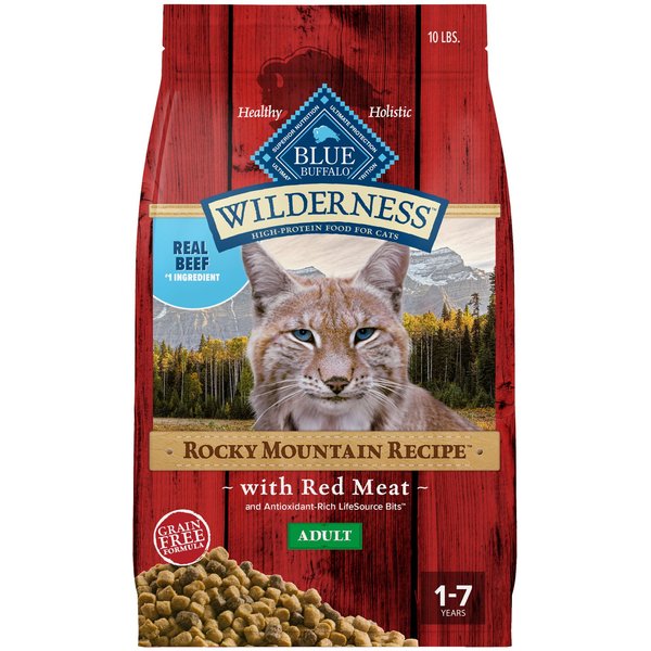 Blue Buffalo Wilderness Rocky Mountain Recipe with Red Meat Senior Grain-Free Dry Dog Food