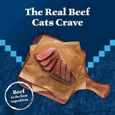 Show full view: Blue Buffalo Wilderness Rocky Mountain Recipe with Red Meat Adult Grain-Free Dry Cat Food, 4-lb bag slide 4 of 12