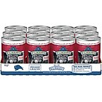 Blue Buffalo Wilderness Salmon & Chicken Grill with Oats & Barley Adult Wet Dog Food, 12.5-oz can, case of 12