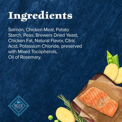 Show full view: Blue Buffalo Wilderness Salmon Formula Crunchy Grain-Free Cat Treats, 12-oz tub slide 6 of 12