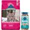Show in main carousel: Blue Buffalo Wilderness Salmon Recipe Grain-Free Dry Cat Food, 11-lb bag + Blue Buffalo Bursts with Savory Seafood Cat Treats, 12-oz tub slide 1 of 8