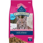 Blue Buffalo Wilderness Salmon Recipe Grain-Free Dry Cat Food, 11-lb bag