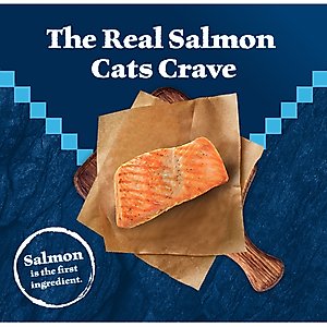 Blue Buffalo Wilderness Salmon Recipe Grain-Free Dry Cat Food, 11-lb bag