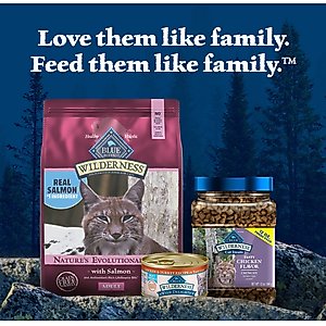 Blue Buffalo Wilderness Salmon Recipe Grain-Free Dry Cat Food, 11-lb bag