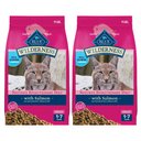 Blue Buffalo Wilderness Salmon Recipe Grain-Free Dry Cat Food, 22-lb bundle 