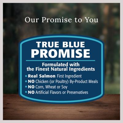 Show full view: Blue Buffalo Wilderness Salmon Recipe High-Protein Adult Dry Dog Food, 48-lb bundle slide 9 of 12