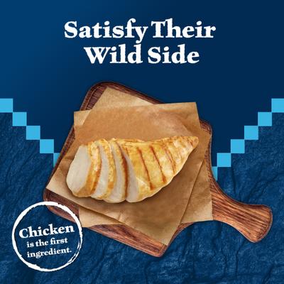 Show full view: Blue Buffalo Wilderness Tasty Chicken Flavor Grain-Free Crunchy Cat Treats, 2-oz bag slide 4 of 12