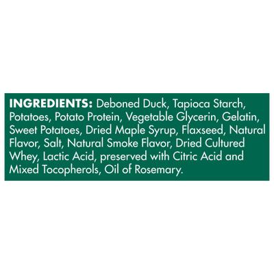 Show full view: Blue Buffalo Wilderness Trail Treats Duck Wild Bits Grain-Free Training Dog Treats, 4-oz bag, bundle of 2 slide 5 of 12