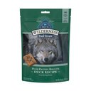 Blue Buffalo Wilderness Trail Treats Grain-Free Duck Biscuits Dog Treats, 10-oz bag