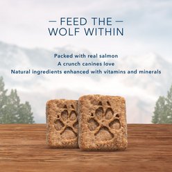 Blue Buffalo Wilderness Trail Treats Grain-Free Salmon Biscuits Dog Treats, 24-oz bag slide 2 of 7