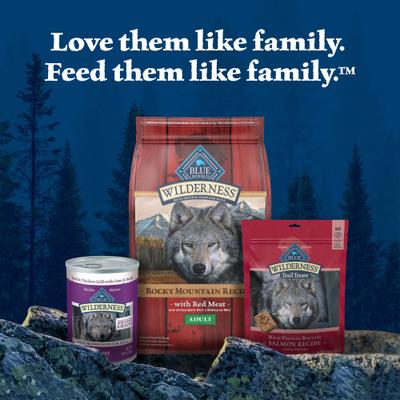 Show full view: Blue Buffalo Wilderness Turkey & Chicken Grill Grain-Free Canned Dog Food, 12.5-oz, case of 12 slide 10 of 12