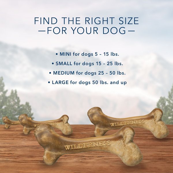 Nylabone Primal Instinct Grain-Free Large Dental Bones Dog Treats