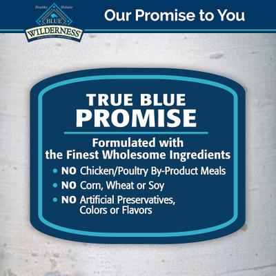 Show full view: Blue Buffalo Wilderness Wild Bones Grain-Free Medium Dental Dog Treats, 10-oz bag, count varies slide 9 of 11