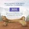 Show in main carousel: Blue Buffalo Wilderness Wild Bones Grain-Free Mini Dental Dog Treats, 27-oz bag, count varies slide 4 of 10
