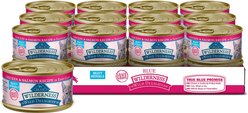 Blue Buffalo Wilderness Wild Delights Chicken & Salmon in Tasty Gravy Grain-Free Canned Cat Food, 3-oz, case of 24