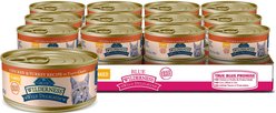 Blue Buffalo Wilderness Wild Delights Flaked Chicken & Turkey Grain-Free Canned Cat Food, 5.5-oz, case of 24