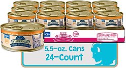 Blue Buffalo Wilderness Wild Delights Minced Chicken & Turkey in Tasty Gravy Grain-Free Canned Cat Food, 5.5-oz, case of 24 slide 2 of 7