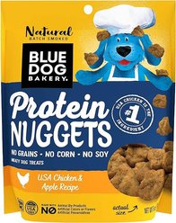 Blue Dog Bakery Chicken Protein Nuggets Dog Treat, 6-oz bag